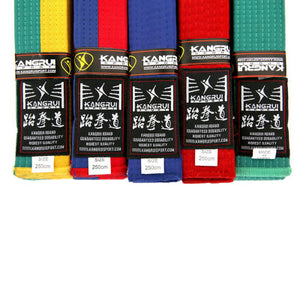 Belt, new 100% cotton belt, colourful, white yellow red green blue black, professional belt, Martial Arts, 2.5M