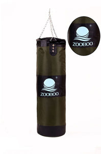 90cm Punching Bag, Fitness Sandbags, Striking Drop Hollow Empty Sand Bag with Chain, Martial Art Training Punch Target