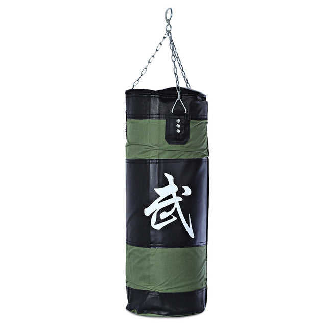 ZOOBOO 70cm MMA Boxing Sandbag Hook Hanging Sandbag Martial Art Training Fitness Kick Fight Sand Punch Target Punching Sandbag
