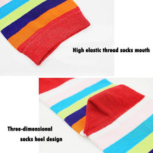 Outdoor Five Toe Striped Pattern Unisex Socks, Fitness Sweat Absorbing Flexible Socks for Tabi