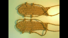 Traditional Japanese Straw Sandals, Waraji